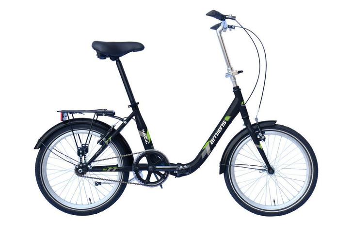Magic Amiens Vouwfiets 20 Inch Zwart, Fietsen en Brommers, Fietsen | Vouwfietsen, Nieuw, Ophalen of Verzenden