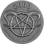 Kameroen. 2000 Francs 2022 Mephistopheles Devils and Demons