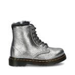 Dr. Martens 1460 Serena T veterboots in het Zilver, Kleding | Dames, Schoenen, Overige kleuren, Verzenden, Lage of Enkellaarzen