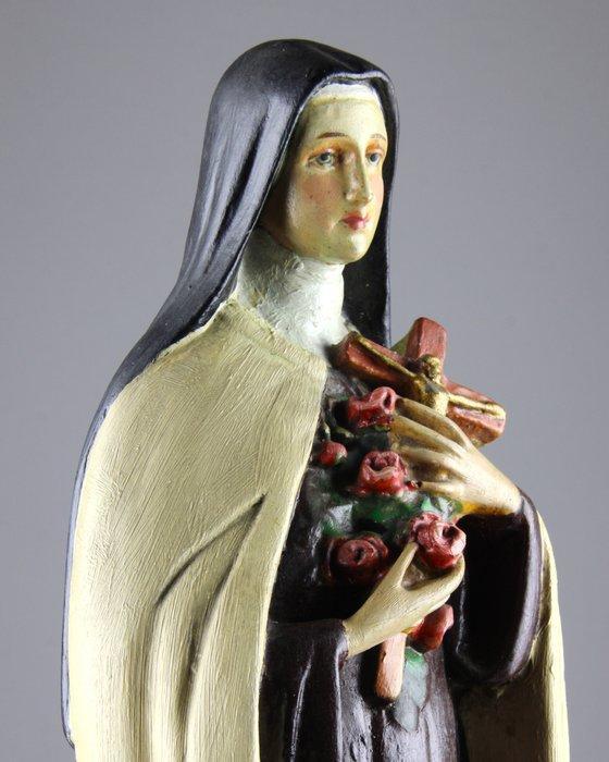 Beeld, Theresia van Lisieux - 41 cm - Gips, Antiek en Kunst, Kunst | Niet-Westerse kunst