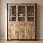 Buffetkast Mangohout Britt 140 cm, Verzenden, Nieuw, Overige houtsoorten, Industriële meubels