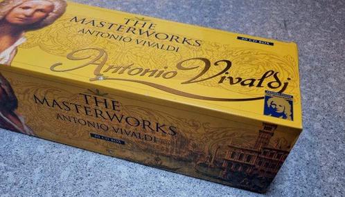 Antonio Vivaldi - The Masterworks Antonio Vivaldi 40 CD Box, Cd's en Dvd's, Vinyl Singles