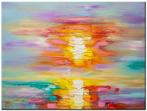 Modern Olieverf Schilderij 120x90cm, Antiek en Kunst, Ophalen of Verzenden