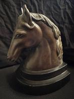 Statua - sculptuur, Testa di cavallo - 25 cm - Brons