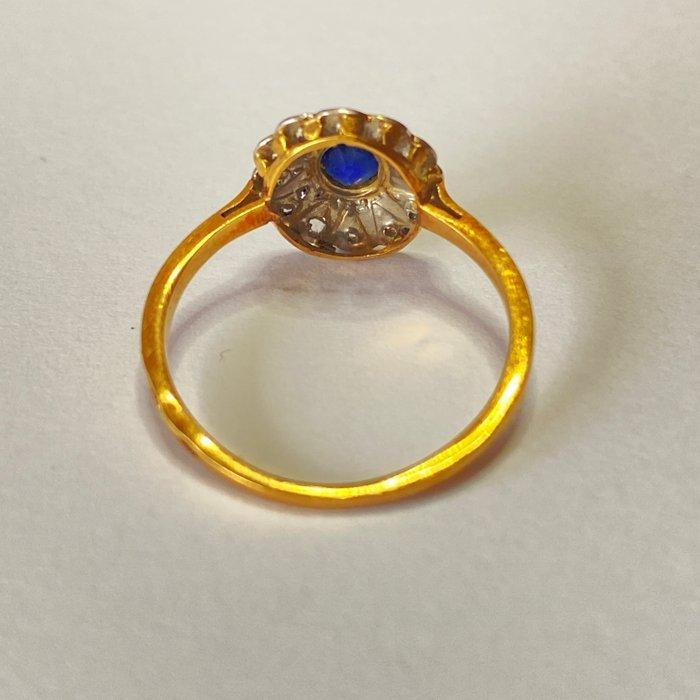 Zonder Minimumprijs - Ring - 18 karaat Geel goud, Witgoud, Sieraden, Tassen en Uiterlijk, Ringen