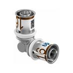 Uponor S-Press Plus perskoppeling Ø16x16 knie, Doe-het-zelf en Verbouw, Verwarming en Radiatoren, Verzenden, Nieuw