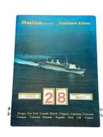 Eeuwigdurende kalender - Italia Navigazione - Italian Line