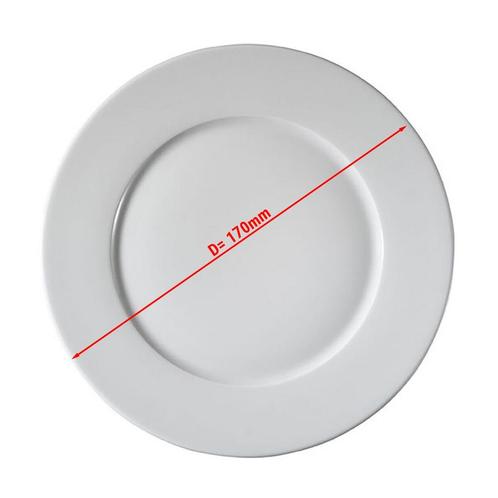 GGM Gastro | (24 stuks) PERA Wit - Soepschotel - Ø 170mm - |, Huis en Inrichting, Keuken | Servies, Effen, Nieuw, Kop(pen) en/of Schotel(s)