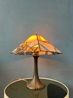 Colourful Art Deco Stained Glass Table Lamp, Huis en Inrichting, Lampen | Tafellampen, Ophalen of Verzenden, Nieuw