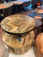 Salontafel Mangohout | Naturel | Outlet prijzen!, Huis en Inrichting, Tafels | Salontafels, Ophalen of Verzenden, Nieuw, Industrieel