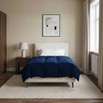 vidaXL Zomer Dekbed Gekwilt Donkerblauw 140 x 200 cm, Verzenden, Nieuw, Blauw