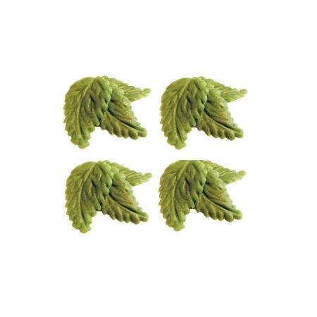 Marsepein Blaadjes Groen Groot 45mm (60 st.), Hobby en Vrije tijd, Taarten en Cupcakes maken, Nieuw, Verzenden