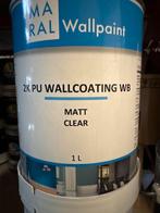 2K Wallcoating WB - 2 componenten kleurloze afwerking voo..., Overige kleuren, Nieuw, Ophalen of Verzenden, Verf