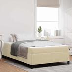 vidaXL Bedframe Anders Lichtgroen Grijs 120 x 200 cm, Huis en Inrichting, Verzenden, Nieuw, Grijs