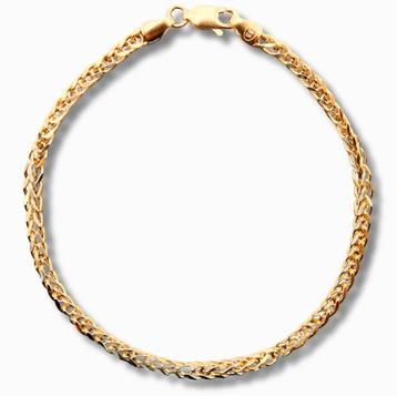 Gouden Spiga Armband 14K beschikbaar voor biedingen