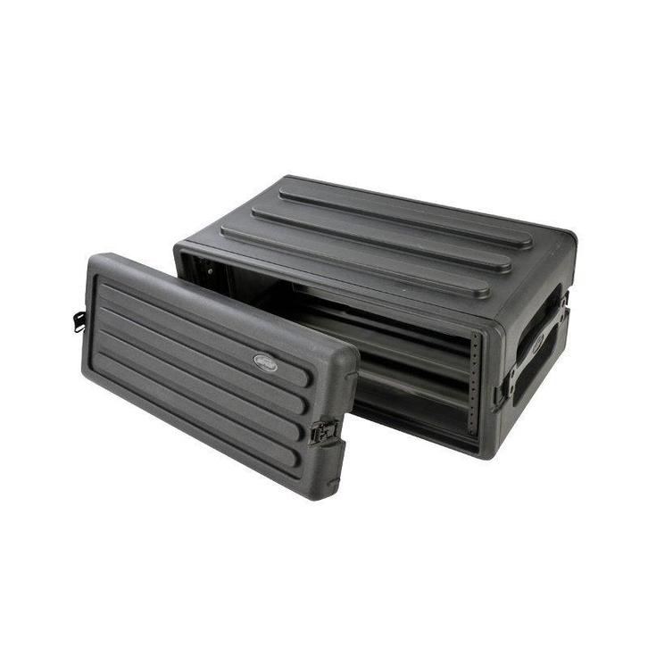 SKB R4S ondiep roto-molded rack 4U, Muziek en Instrumenten, Behuizingen en Koffers, Verzenden