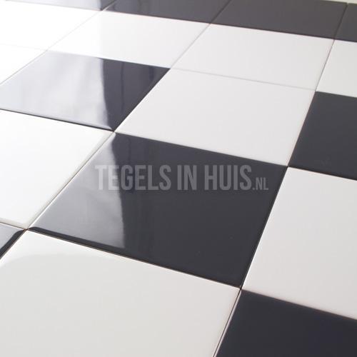 Wandtegels azul noche antraciet glans 15x15 wandtegel, Doe-het-zelf en Verbouw, Tegels, Wandtegels, Nieuw, 10 m² of meer, Keramiek