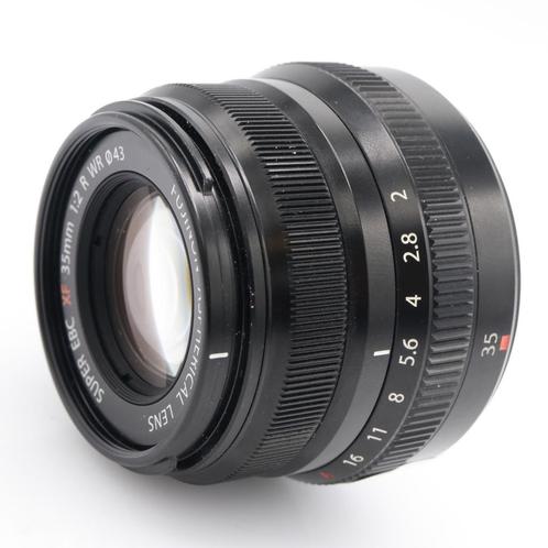 Fujifilm XF 35mm F/2 R WR zwart | Tweedehands, Audio, Tv en Foto, Fotocamera's Digitaal, Gebruikt, Verzenden