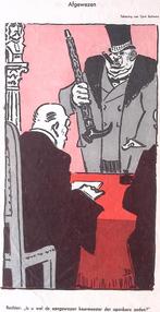 De telegraaf mag niet oordelen op spotprent (lijst optie), Antiek en Kunst, Verzenden