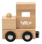 Tryco Houten Naturel Lettertrein - Locomotief TR-353074, Verzenden, Nieuw