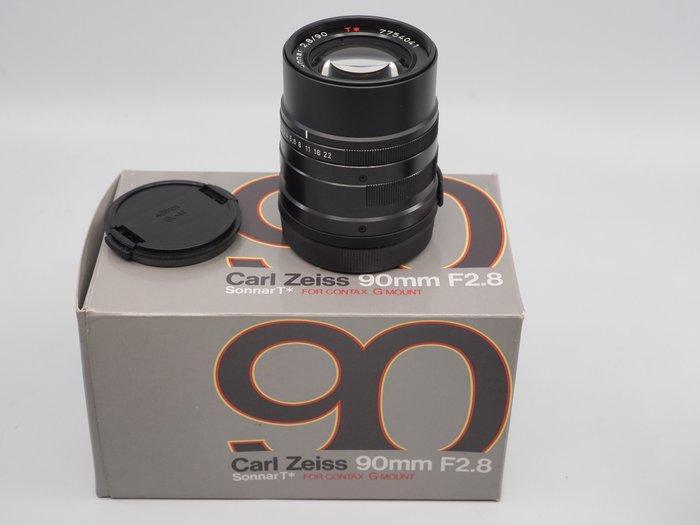 Carl Zeiss, Contax Sonnar 2.8/90mm black for G | Telelens, Audio, Tv en Foto, Fotocamera's Analoog