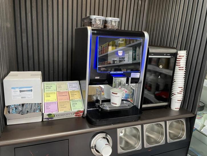 Animo Optime 22 koffiemachine koffieautomaat VERSE MELK, Witgoed en Apparatuur, Koffiezetapparaten, Nieuw