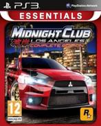Midnight Club: Los Angeles Complete Edition PS3, Vanaf 7 jaar, 2 spelers, Ophalen of Verzenden, Zo goed als nieuw