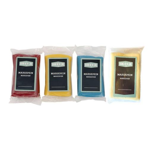 BrandNewCake Marsepein Assortiment (4x 250gr.), Hobby en Vrije tijd, Taarten en Cupcakes maken, Nieuw, Verzenden