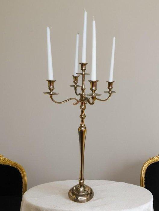 Kandelaber - Verzilverd, Antiek en Kunst, Antiek | Meubels | Tafels