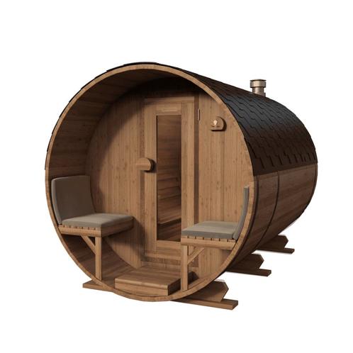 BS1 Scandinavian Spruce 360 barrelsauna, Sport en Fitness, Sauna, Ophalen of Verzenden