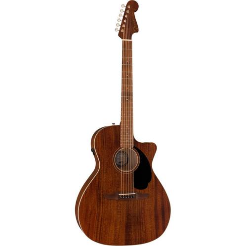 Fender Newporter Special Natural PF Black Pickguard elektris, Muziek en Instrumenten, Snaarinstrumenten | Gitaren | Akoestisch