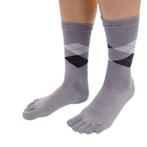 TOETOE Everyday Mid-Calf Heren teensokken  Lichtgrijs - 41-4, Verzenden, Nieuw, Kleding