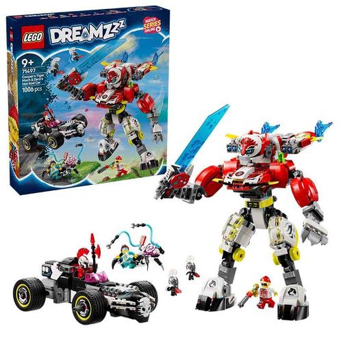 LEGO DREAMZzz - Coopers Tiger Mech & Zeros Hot Rod Car, Kinderen en Baby's, Speelgoed | Duplo en Lego, Ophalen of Verzenden