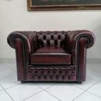 Chesterfield style - Fauteuil - club - Leder, Hout - NUOVA