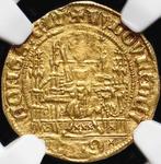 België - Vlaanderen (Graafschap van). Louis II de Male. 1/4, Postzegels en Munten, Munten | Nederland