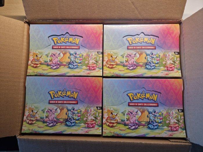 Pokémon - 4 Sealed box - Scarlet & Violet - Pokémon Minitin, Hobby en Vrije tijd, Verzamelkaartspellen | Pokémon