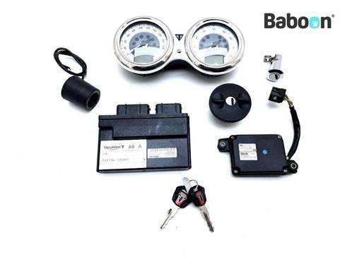 Contactslot Set met Immobiliser Triumph Thruxton 1200 R 2016, Motoren, Onderdelen | Overige, Gebruikt, Verzenden