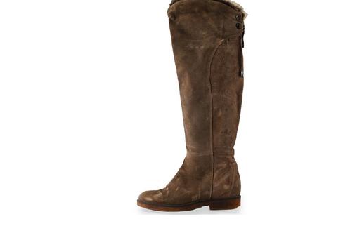 Poelman Laarzen in maat 41 Bruin | 10% extra korting, Kleding | Dames, Schoenen, Bruin, Zo goed als nieuw, Hoge laarzen, Verzenden