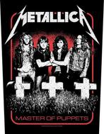 Metallica Master of Puppets Band Backpatch off. merchandise, Nieuw, Ophalen of Verzenden, Kleding