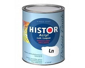 Histor Perfect Finish Hoogglans Acryl - RAL 9010 - 1 liter, Doe-het-zelf en Verbouw, Verf, Beits en Lak, Lak, Overige kleuren
