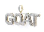Hanger - 18 karaat Geel goud - 0.88ct. tw. Diamant