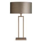 LED Tafellamp poot vierkant Brons Siena 70cm Excl. Lampenkap, Huis en Inrichting, Lampen | Tafellampen, Ophalen of Verzenden, Nieuw