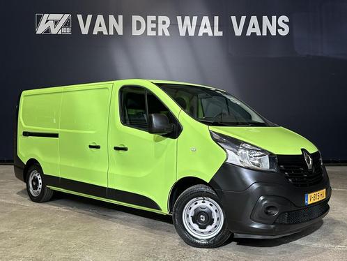 Renault Trafic 1.6 dCi 126pk L2H1 Euro6 Airco | Navigatie |, Auto's, Bestelauto's, Dealer onderhouden, Lease, Zwart, Handgeschakeld