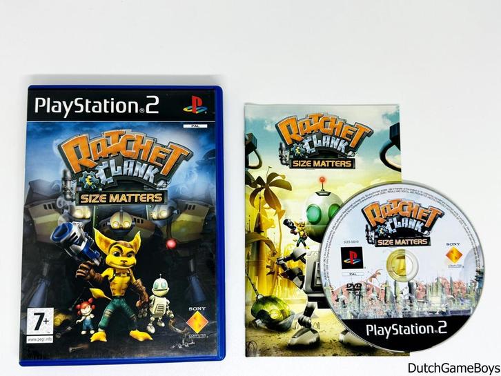 Playstation 2 / PS2 - Ratchet Clank - Size Matters, Spelcomputers en Games, Games | Sony PlayStation 2, Gebruikt, Verzenden