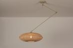 Rietveld Hanglampen - Bruin, Beige, Zand, Naturel - Metaal,, Huis en Inrichting, Lampen | Hanglampen, Verzenden, Nieuw