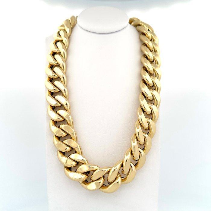 Handmade - Halsketting - 73.9 g - 18 karaat Geel goud, Sieraden, Tassen en Uiterlijk, Kettingen