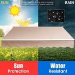 2dekans | Coast Zonnescherm – Uitschuifbaar & Waterdicht –, Tuin en Terras, Ophalen of Verzenden, Zo goed als nieuw