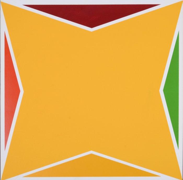 Larry Zox (XX) - Abstract composition, Antiek en Kunst, Antiek | Overige Antiek