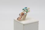 Hanger - 14 karaat Geel goud Diamant (Natuurlijk)