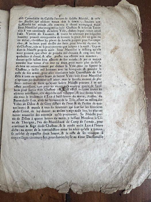 Document - Henri IV - La Routte Des Gens De Cheval Du Roy, Antiek en Kunst, Antiek | Boeken en Bijbels